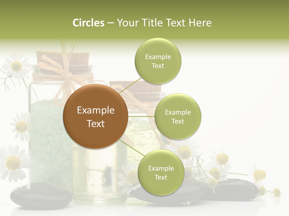 Bath Wellbeing Fresh PowerPoint Template