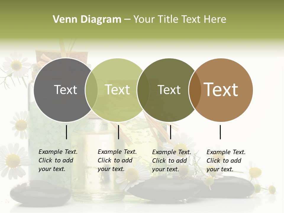 Bath Wellbeing Fresh PowerPoint Template