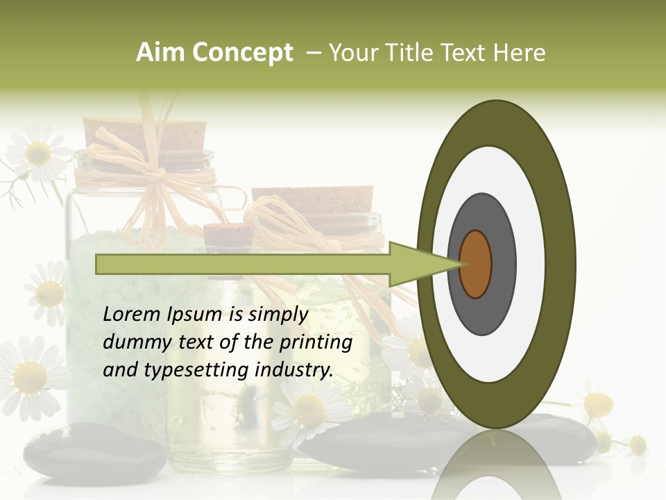 Bath Wellbeing Fresh PowerPoint Template