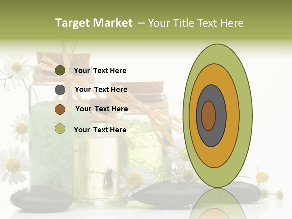 Bath Wellbeing Fresh PowerPoint Template