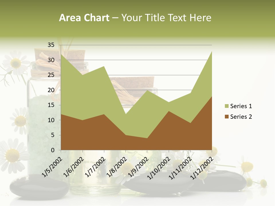 Bath Wellbeing Fresh PowerPoint Template