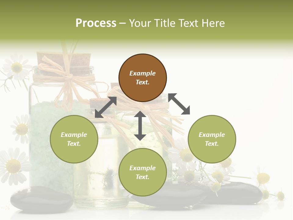 Bath Wellbeing Fresh PowerPoint Template