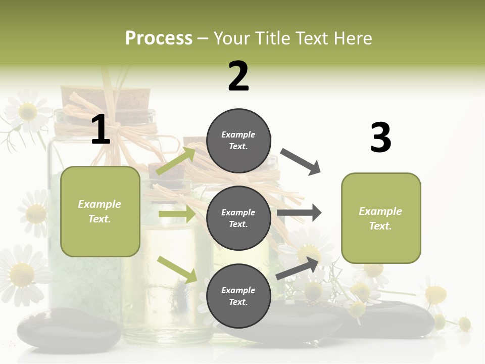 Bath Wellbeing Fresh PowerPoint Template