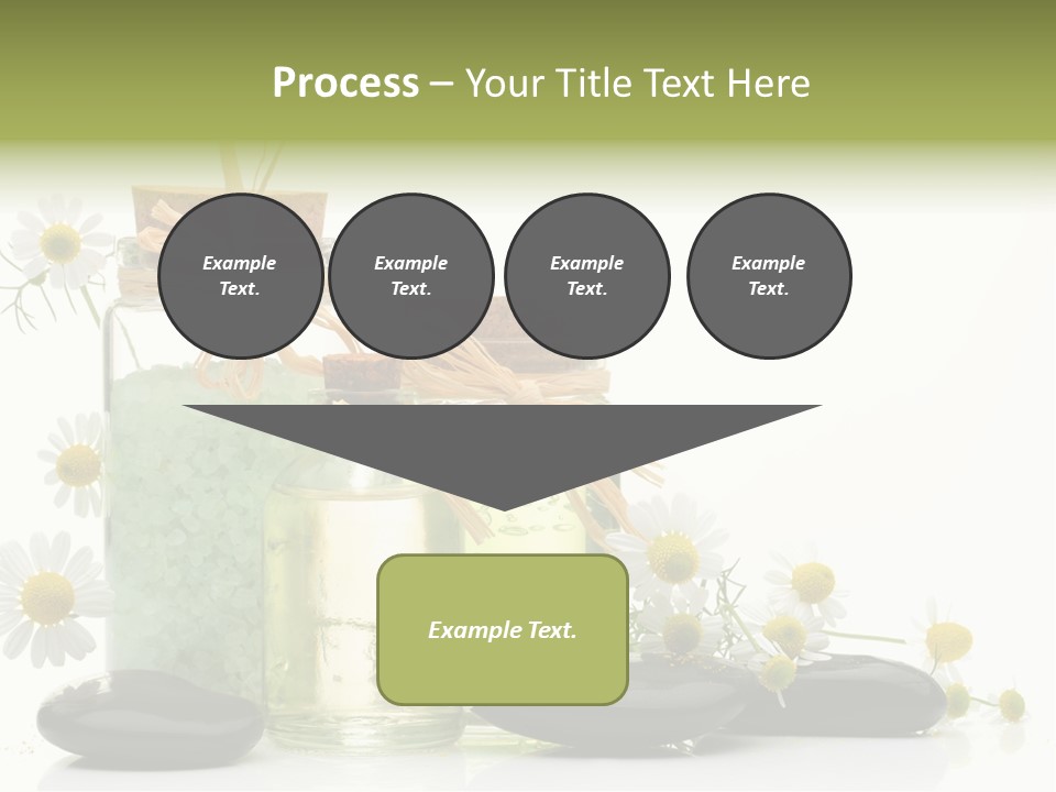 Bath Wellbeing Fresh PowerPoint Template