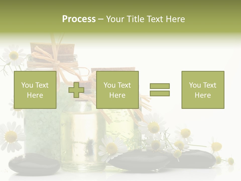 Bath Wellbeing Fresh PowerPoint Template