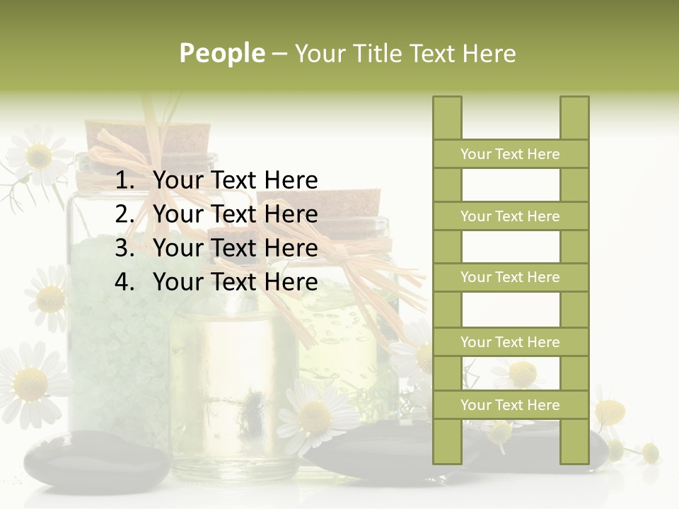 Bath Wellbeing Fresh PowerPoint Template