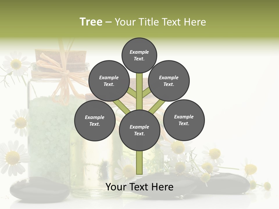 Bath Wellbeing Fresh PowerPoint Template