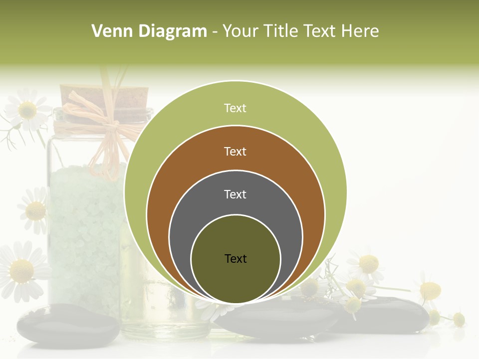 Bath Wellbeing Fresh PowerPoint Template