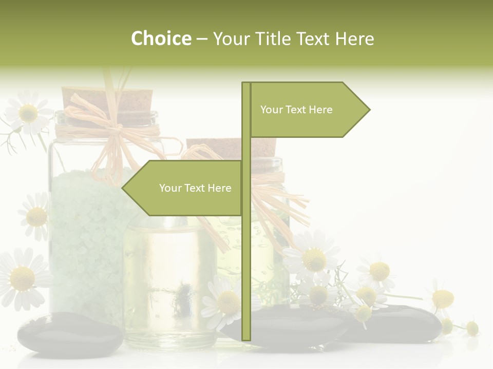 Bath Wellbeing Fresh PowerPoint Template