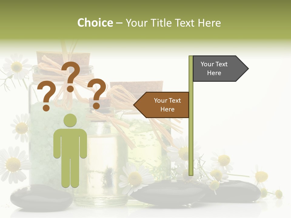 Bath Wellbeing Fresh PowerPoint Template