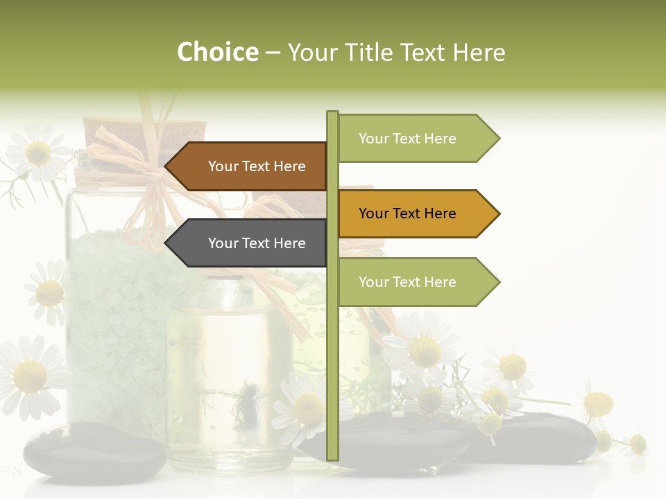 Bath Wellbeing Fresh PowerPoint Template