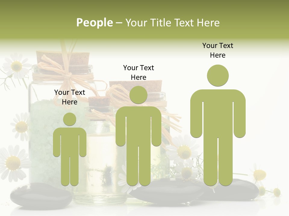 Bath Wellbeing Fresh PowerPoint Template