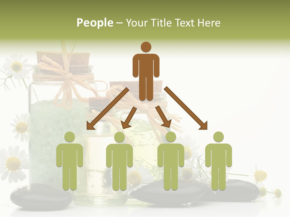 Bath Wellbeing Fresh PowerPoint Template