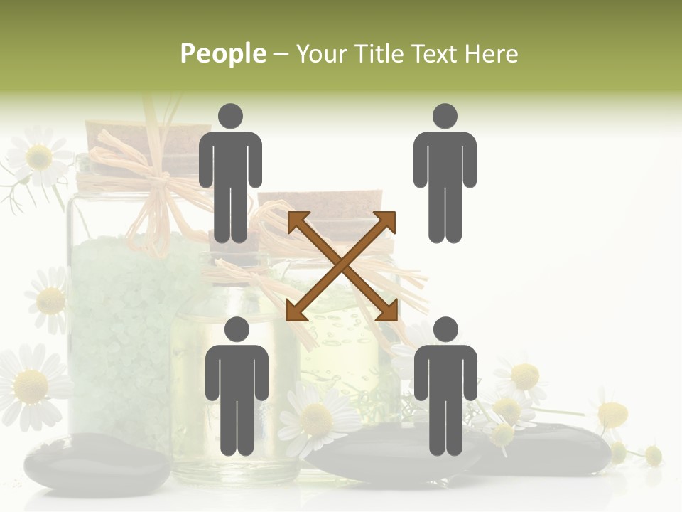 Bath Wellbeing Fresh PowerPoint Template