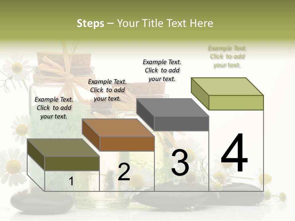 Bath Wellbeing Fresh PowerPoint Template