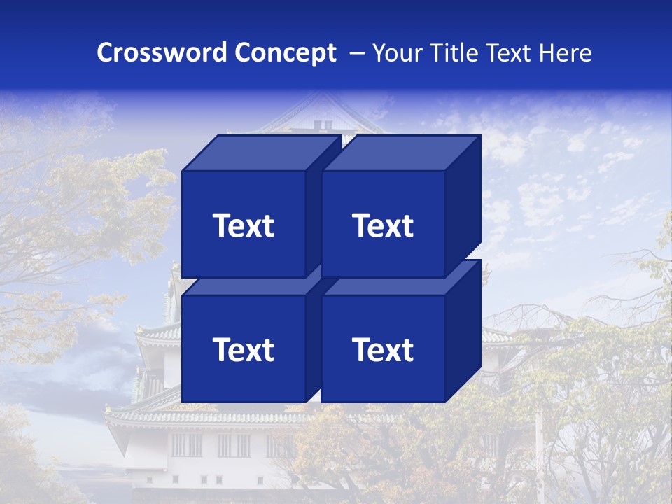 Landscape Landmark Sightseeing PowerPoint Template