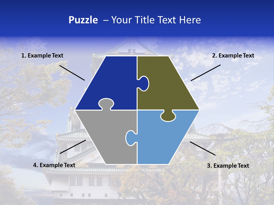 Landscape Landmark Sightseeing PowerPoint Template