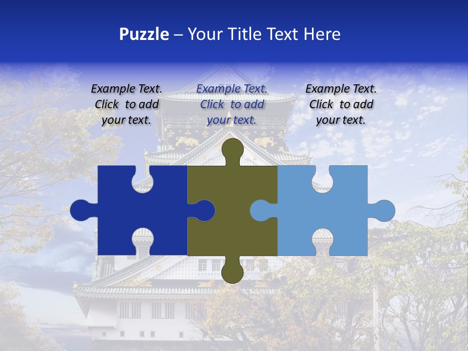 Landscape Landmark Sightseeing PowerPoint Template