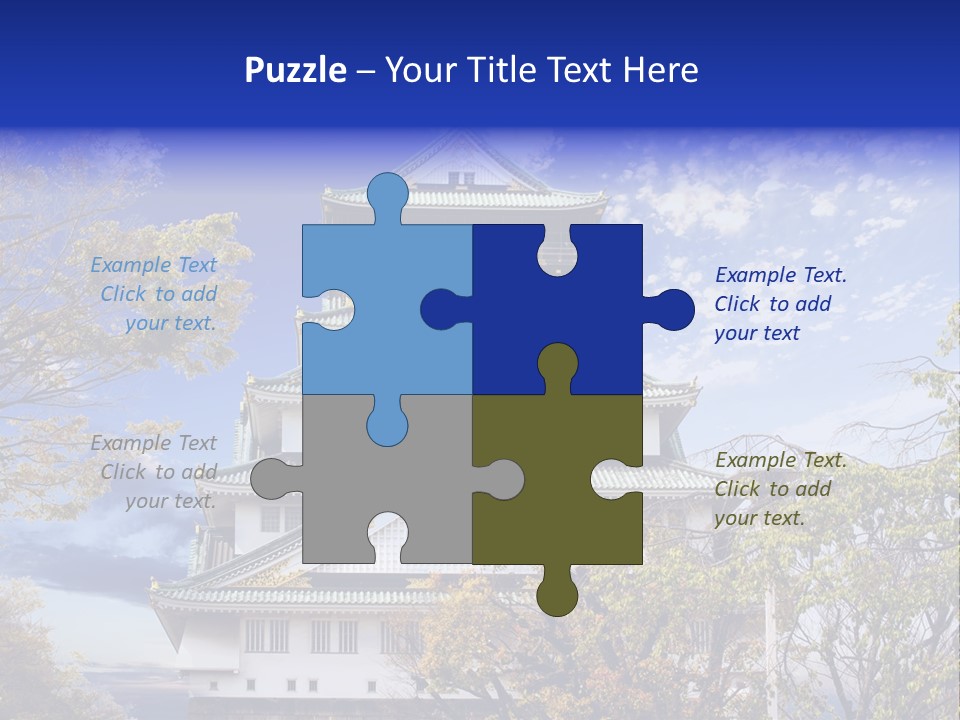 Landscape Landmark Sightseeing PowerPoint Template