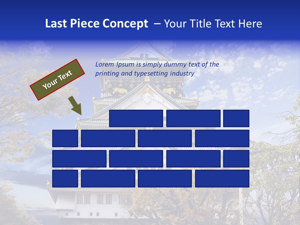 Landscape Landmark Sightseeing PowerPoint Template
