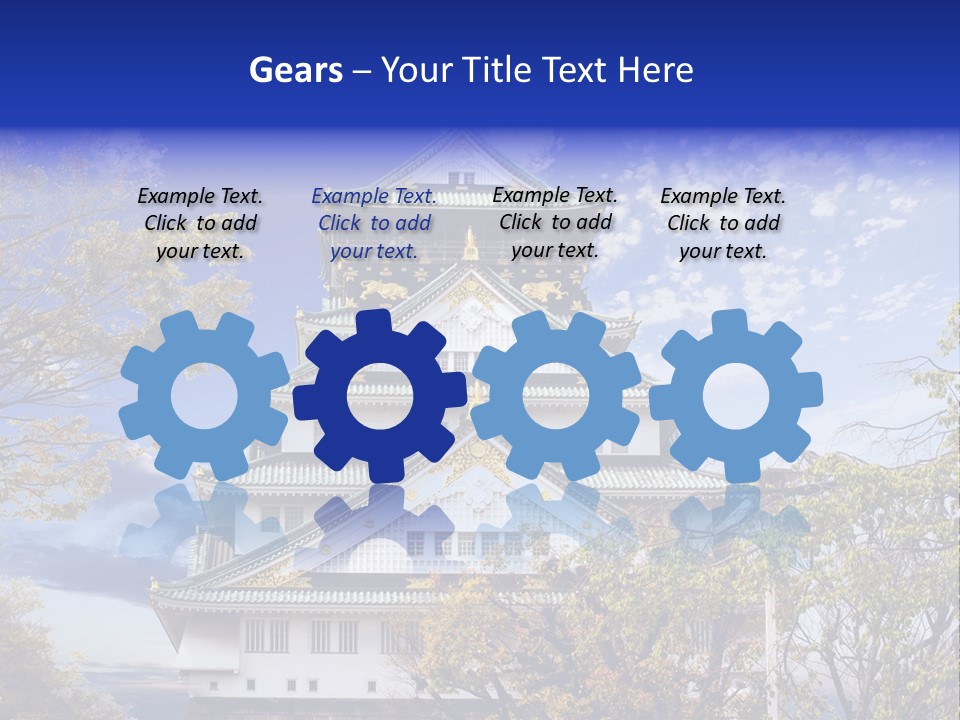 Landscape Landmark Sightseeing PowerPoint Template