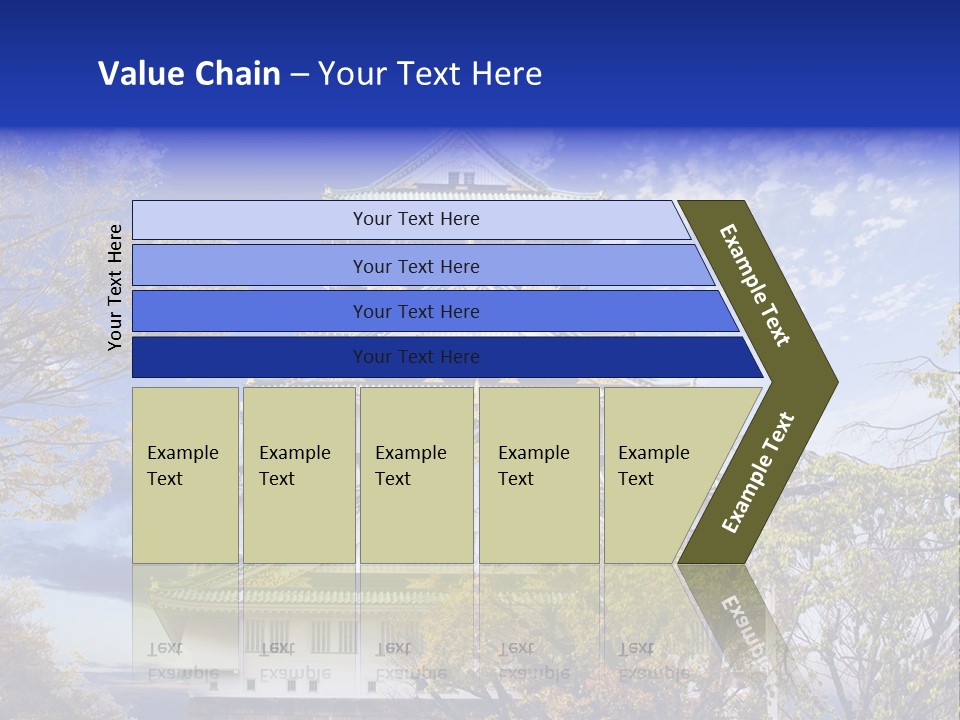 Landscape Landmark Sightseeing PowerPoint Template