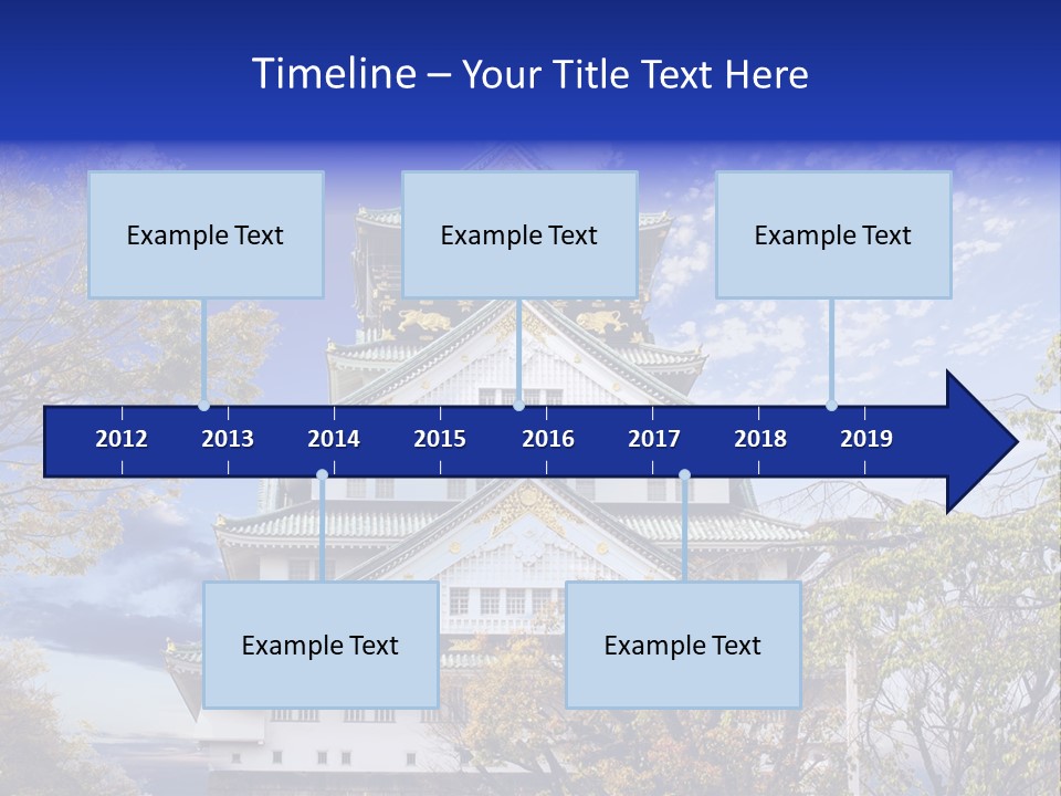 Landscape Landmark Sightseeing PowerPoint Template