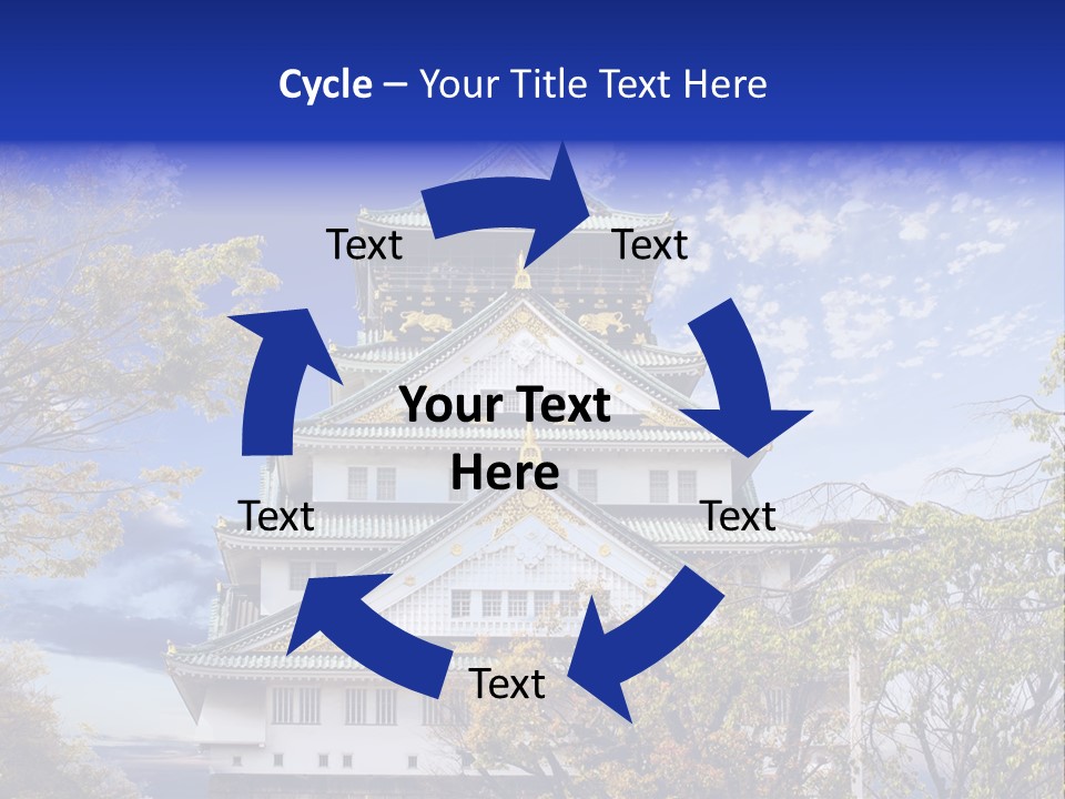 Landscape Landmark Sightseeing PowerPoint Template