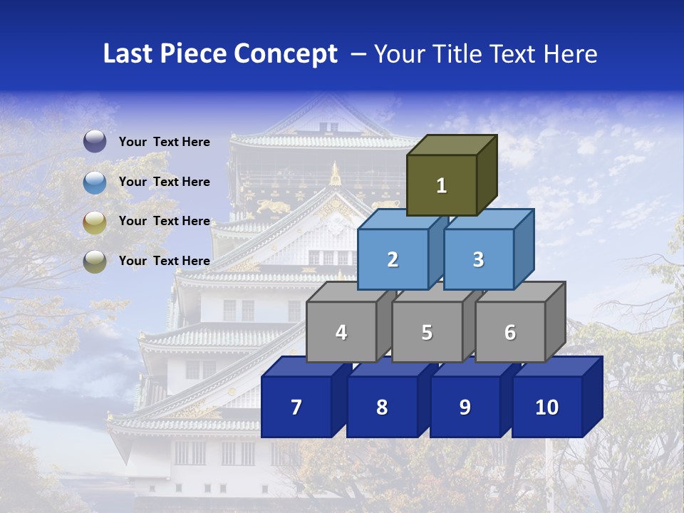 Landscape Landmark Sightseeing PowerPoint Template