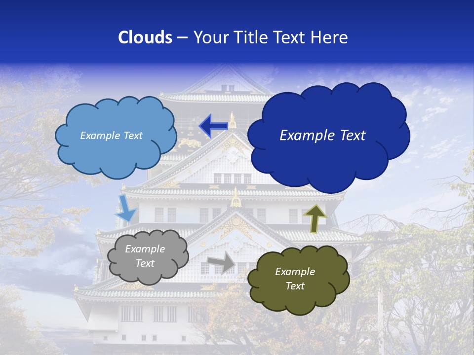 Landscape Landmark Sightseeing PowerPoint Template