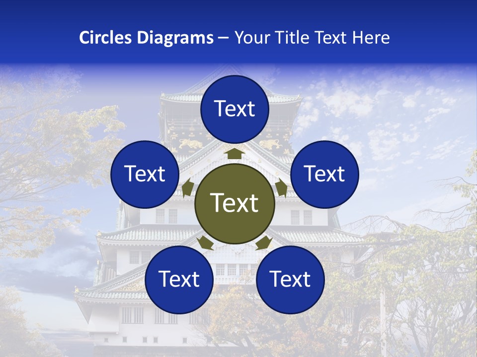 Landscape Landmark Sightseeing PowerPoint Template