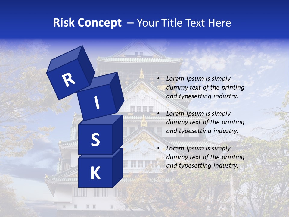 Landscape Landmark Sightseeing PowerPoint Template