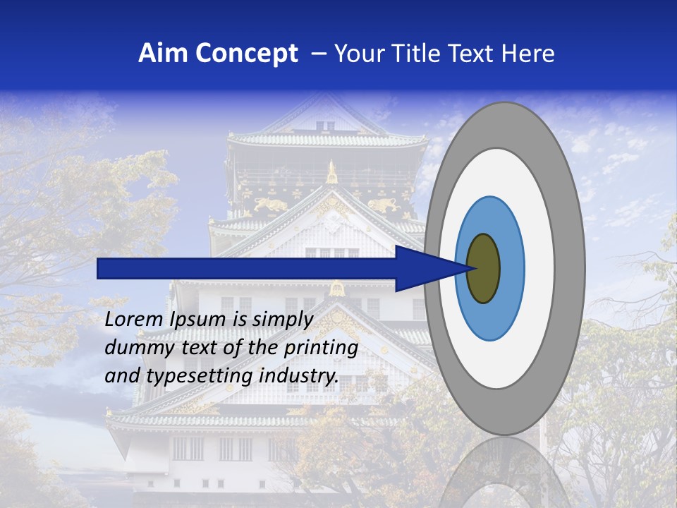 Landscape Landmark Sightseeing PowerPoint Template