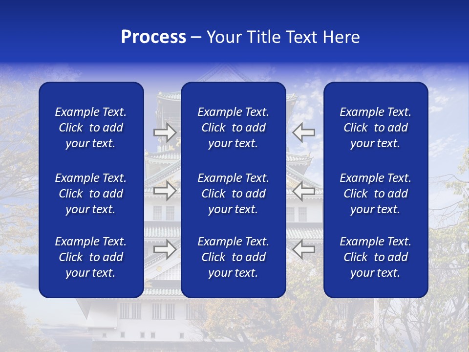 Landscape Landmark Sightseeing PowerPoint Template
