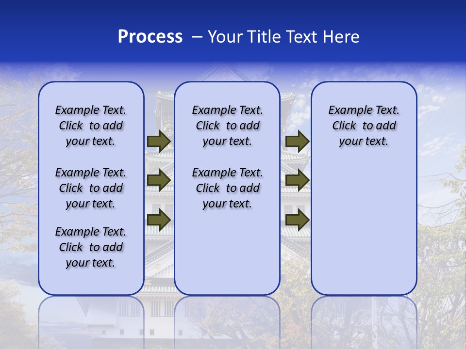 Landscape Landmark Sightseeing PowerPoint Template