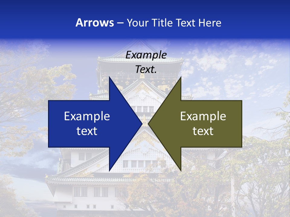 Landscape Landmark Sightseeing PowerPoint Template