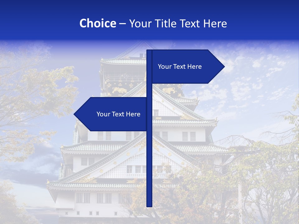 Landscape Landmark Sightseeing PowerPoint Template