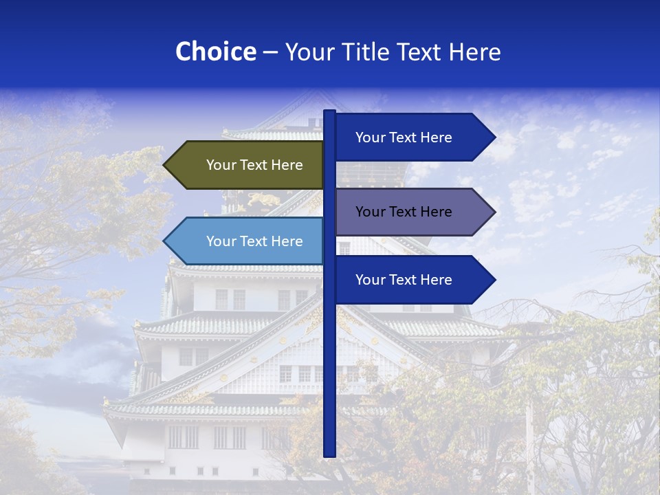 Landscape Landmark Sightseeing PowerPoint Template