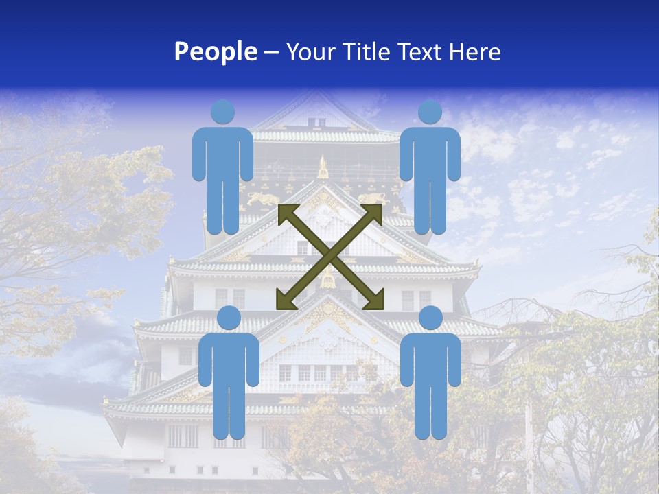 Landscape Landmark Sightseeing PowerPoint Template