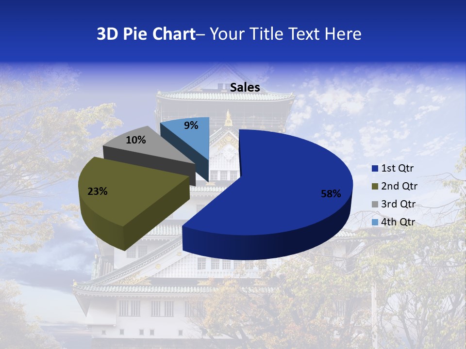 Landscape Landmark Sightseeing PowerPoint Template