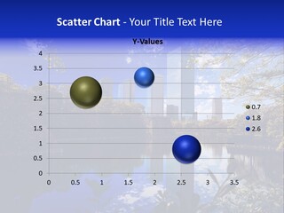 Japanese Garden Peaceful Landscape Chicago PowerPoint Template