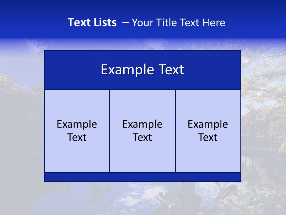 Japanese Garden Peaceful Landscape Chicago PowerPoint Template