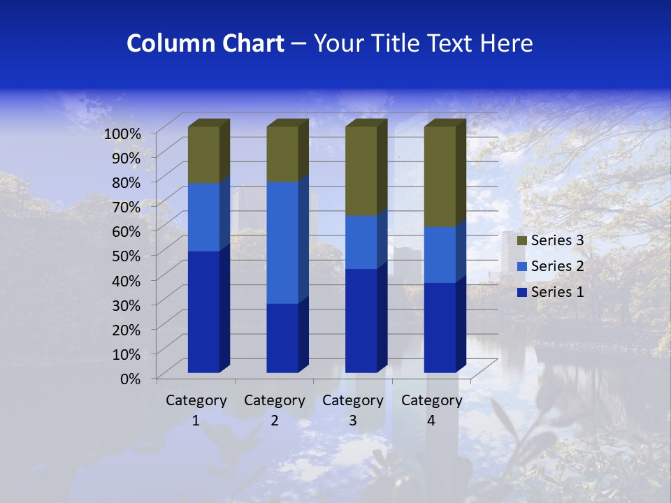 Japanese Garden Peaceful Landscape Chicago PowerPoint Template