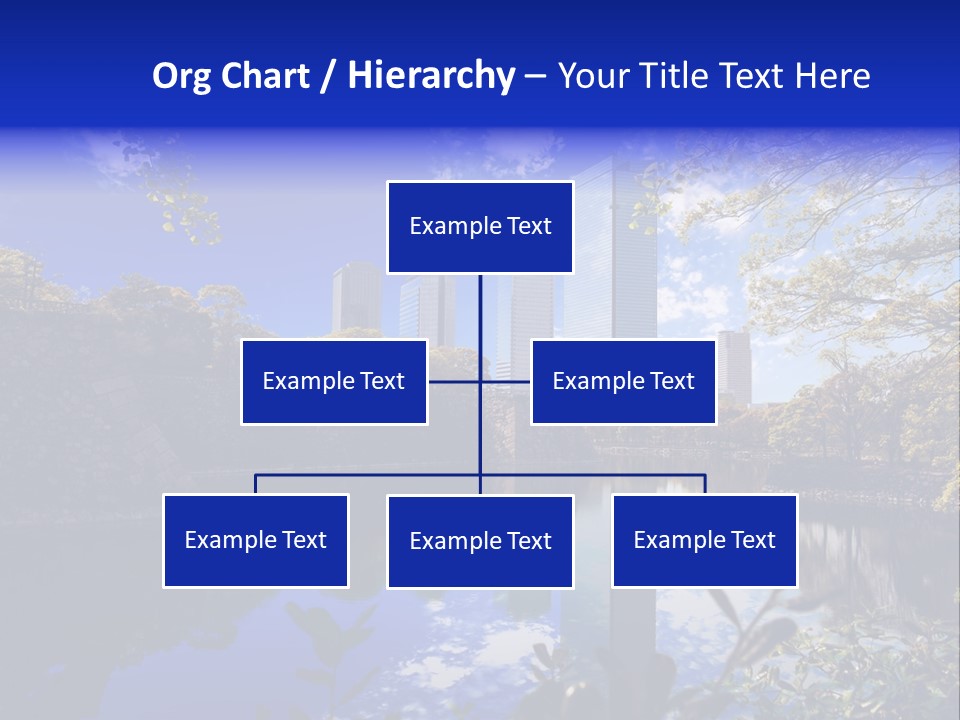 Japanese Garden Peaceful Landscape Chicago PowerPoint Template
