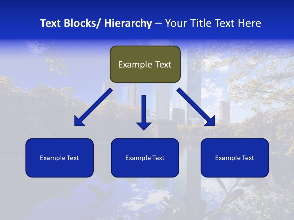 Japanese Garden Peaceful Landscape Chicago PowerPoint Template