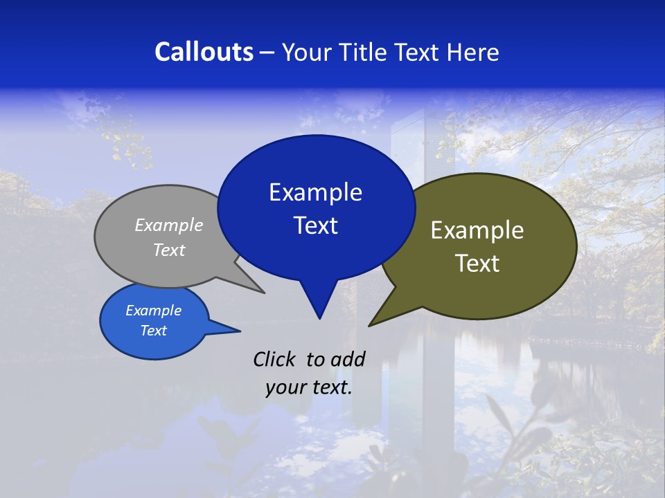 Japanese Garden Peaceful Landscape Chicago PowerPoint Template