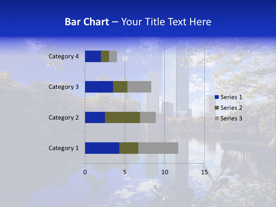 Japanese Garden Peaceful Landscape Chicago PowerPoint Template