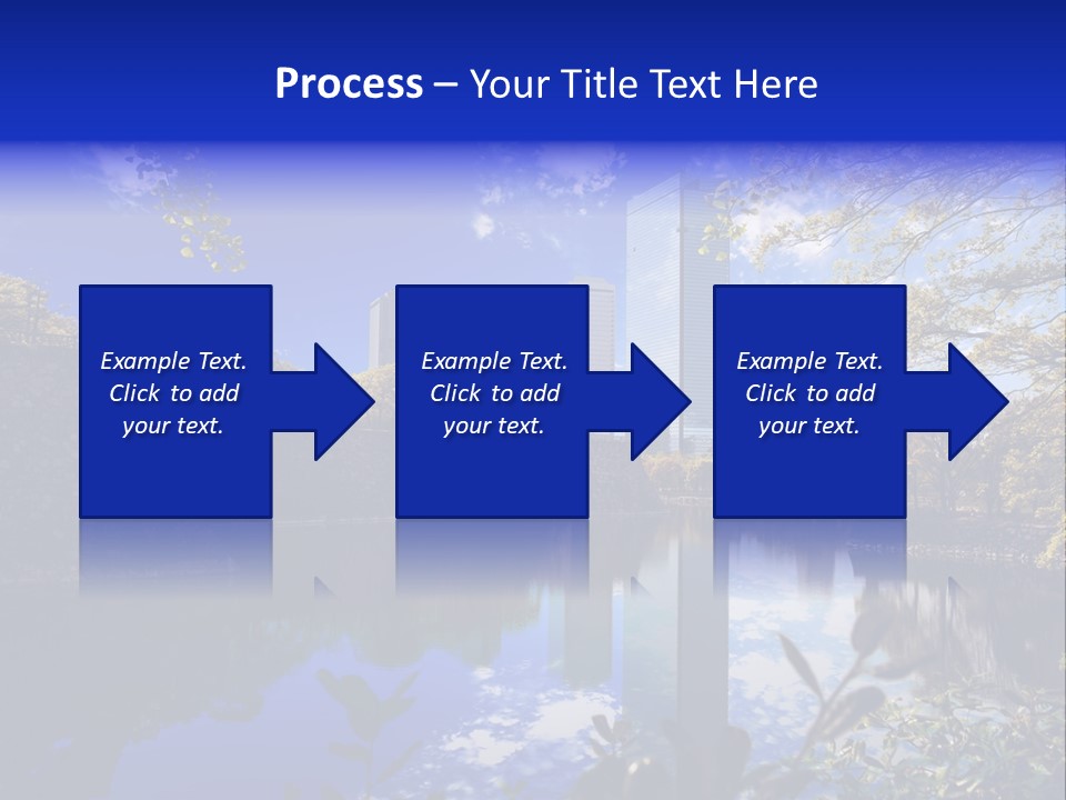 Japanese Garden Peaceful Landscape Chicago PowerPoint Template