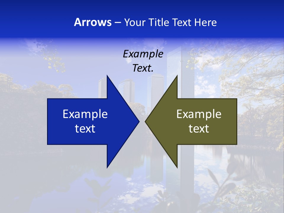 Japanese Garden Peaceful Landscape Chicago PowerPoint Template