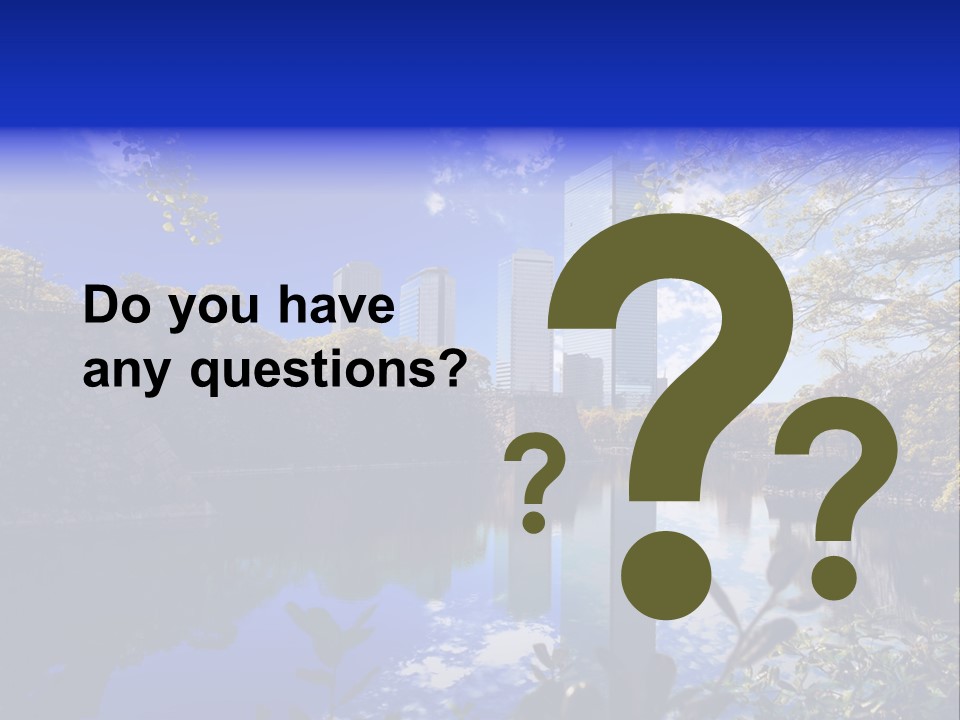 Japanese Garden Peaceful Landscape Chicago PowerPoint Template